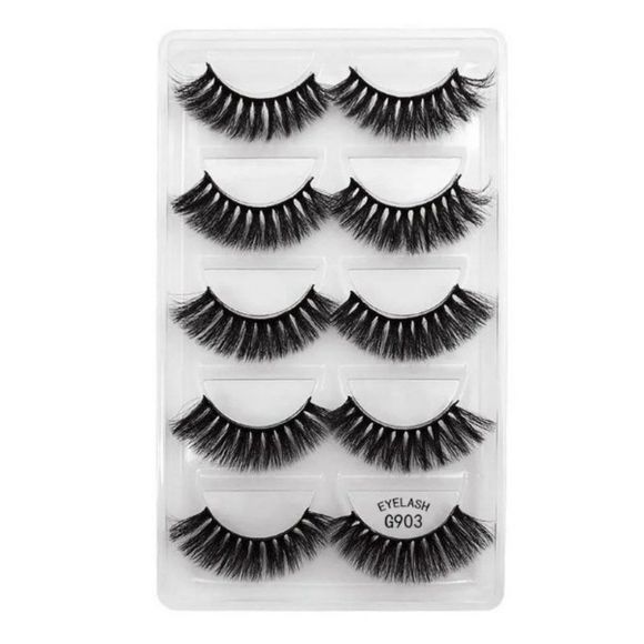 Lashie - False Eyelashes (5 Pairs) - Picture 1 of 5